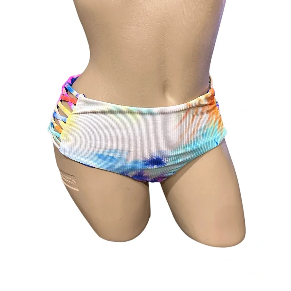 Tinibikini Tie Dye Bikini Bottom Medium NWOT Tini Bikini
